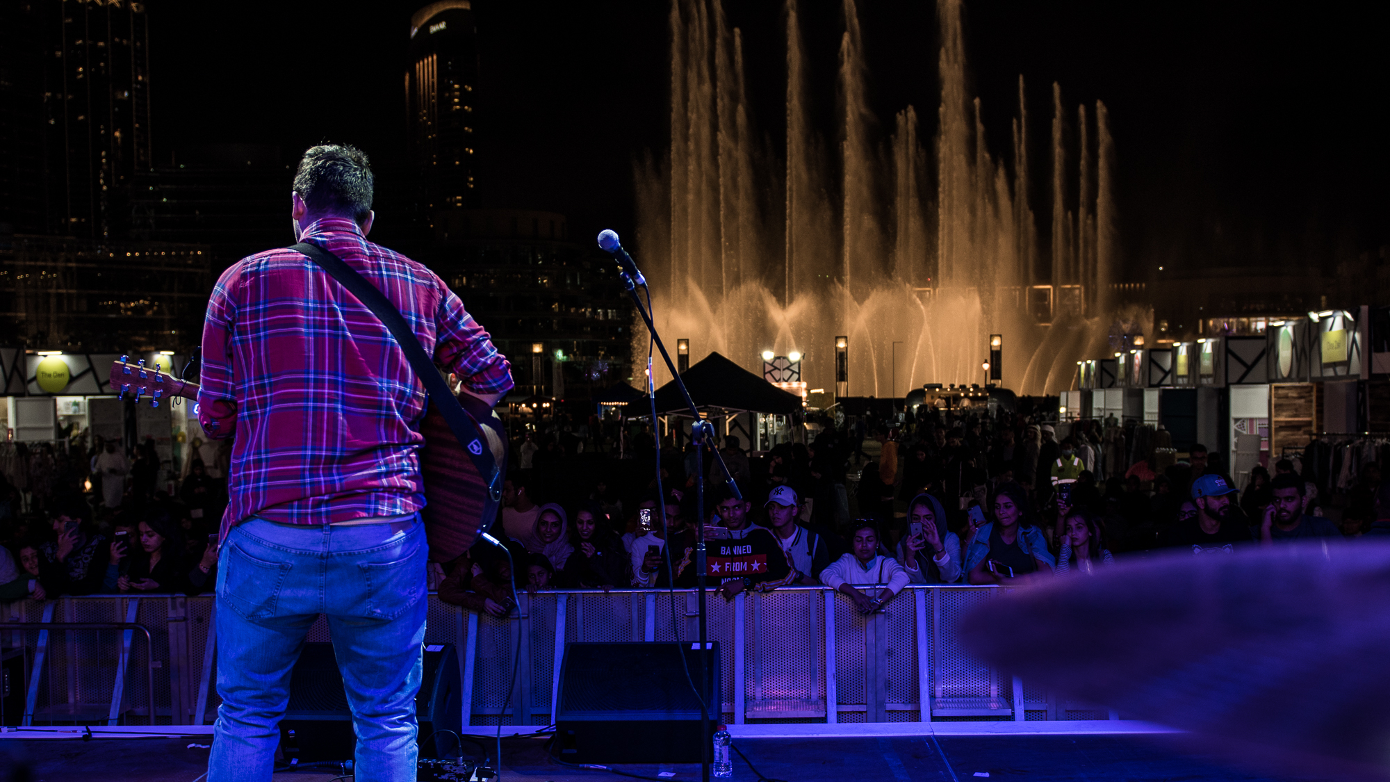 Ibby VK on stage