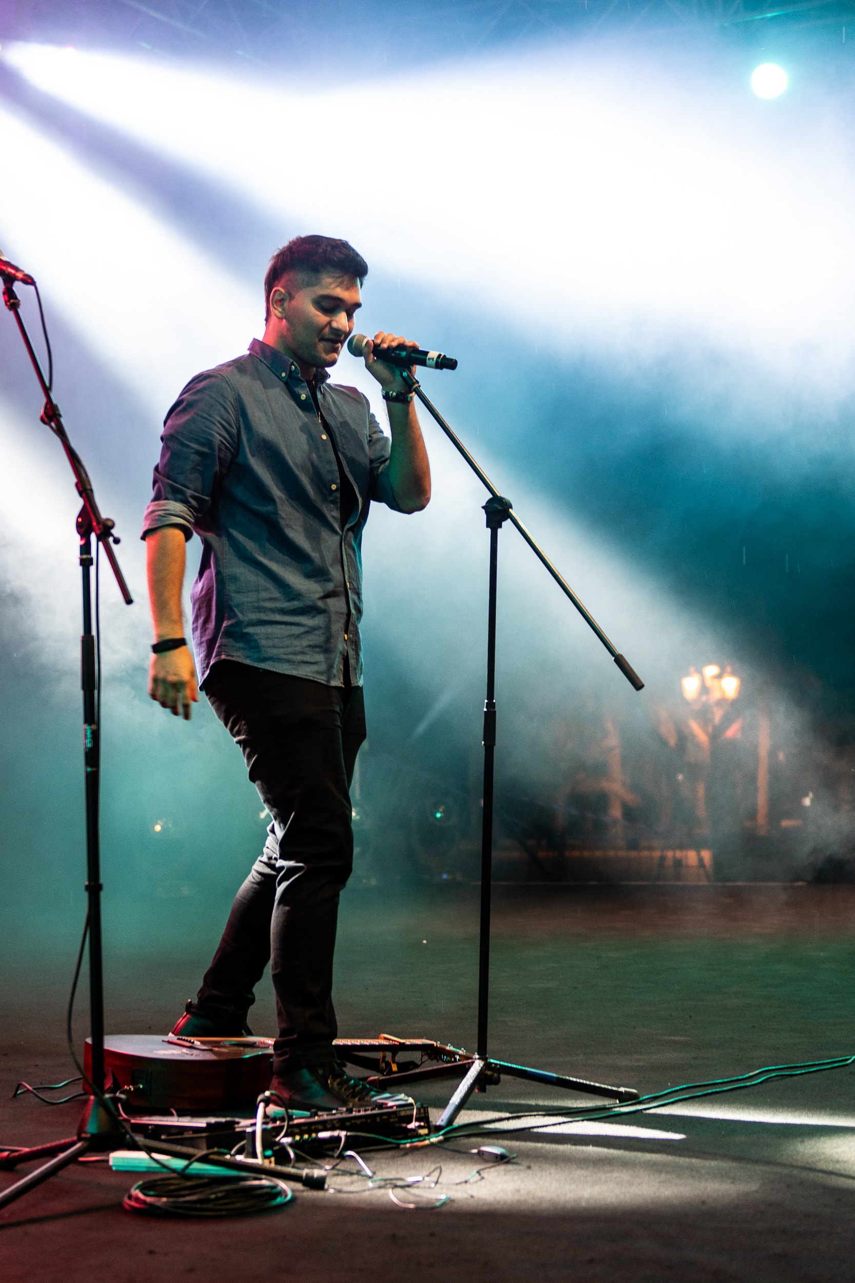 Ibby VK on stage