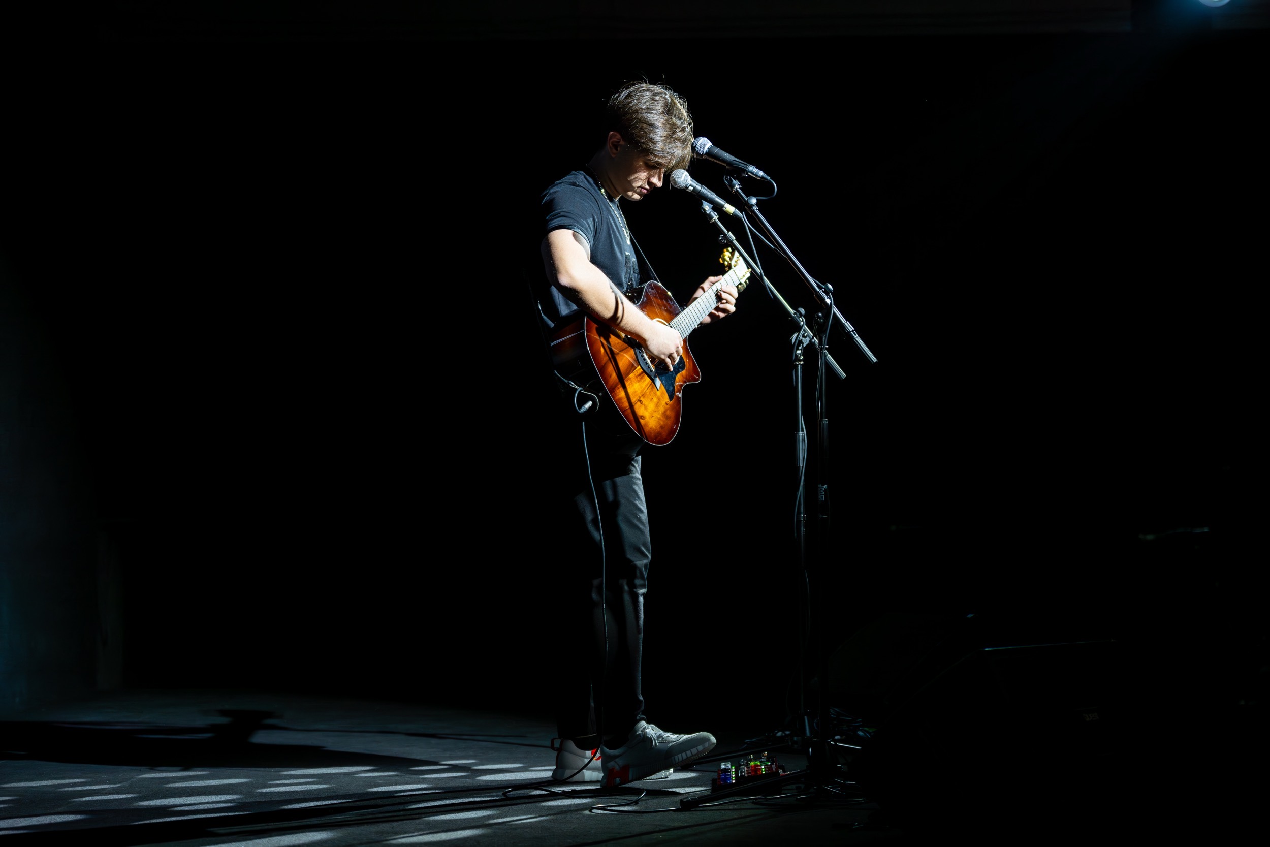 Vaughn Prangley on stage